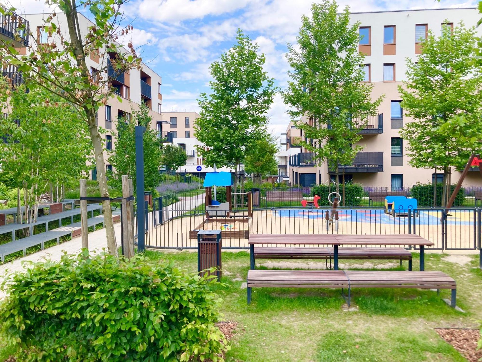 Apartament Lagiewniki Krakau Exterior foto